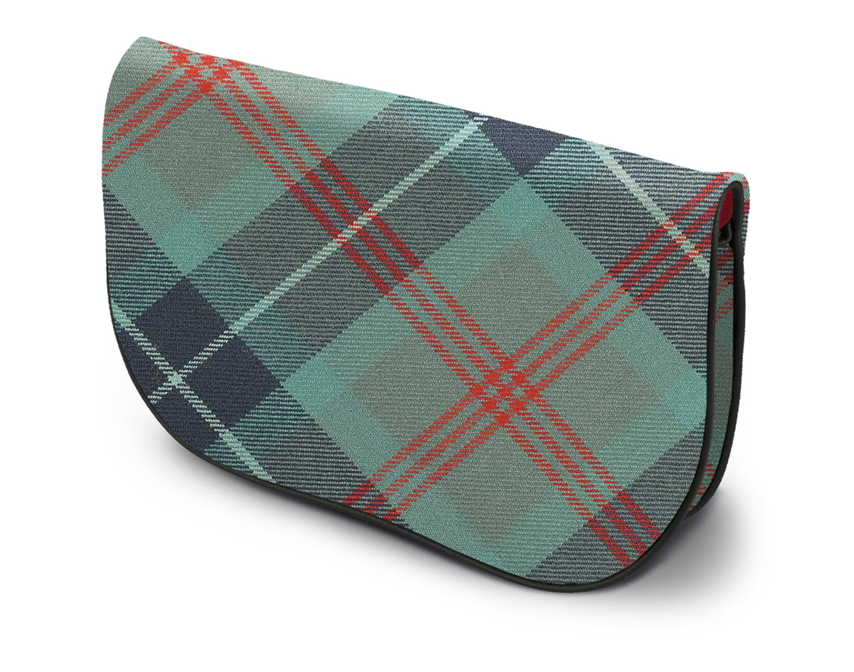 Tartan cheap clutch bag